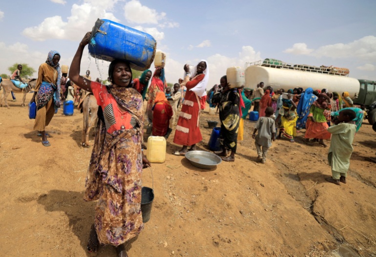 Fleeing Sudanese seek refuge in Chad