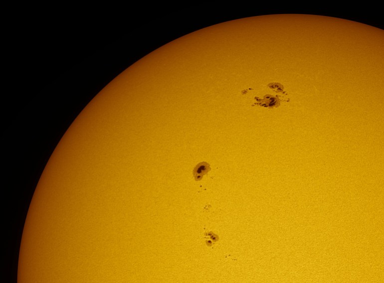 Sunspots September 2017