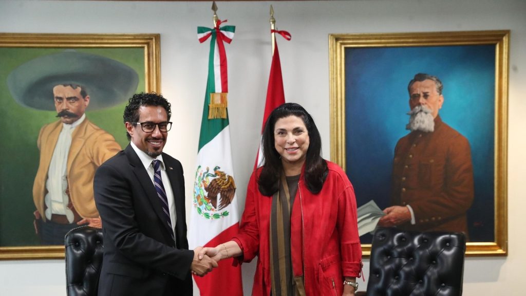 سفير الإمارات يلتقي رئيسة مجلس النواب في المكسيك