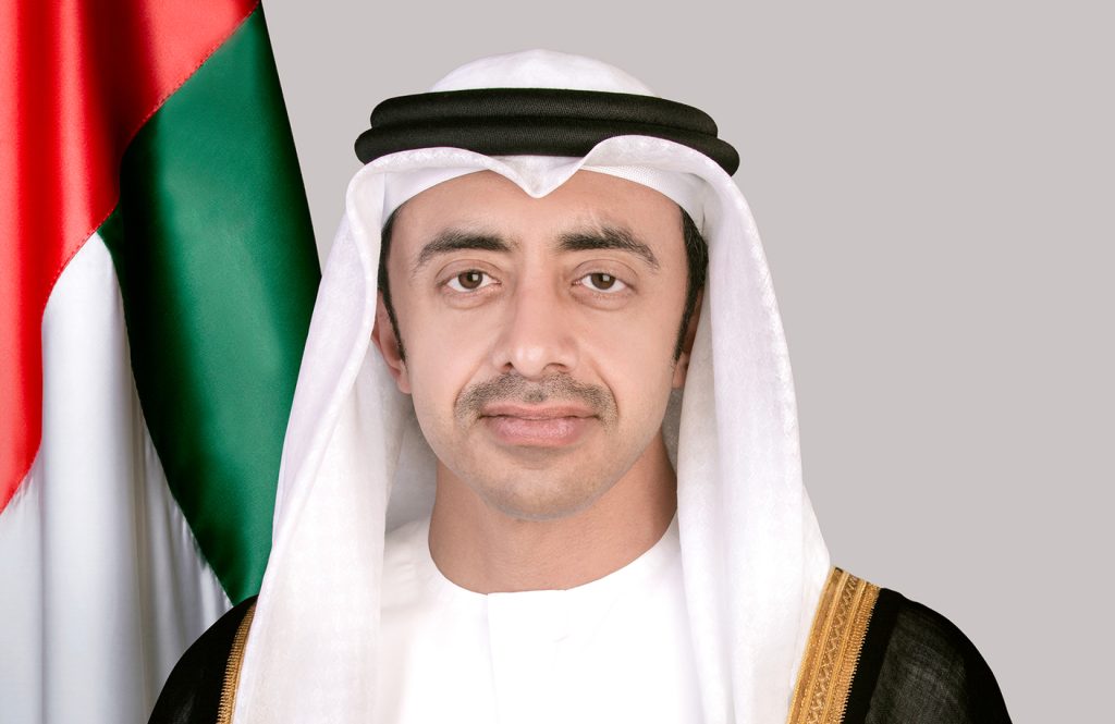 عبدالله بن زايد ووزير خارجية كوستاريكا يبحثان هاتفيا علاقات التعاون