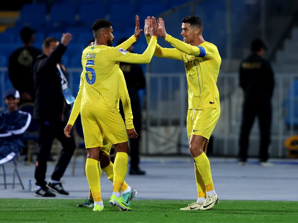 رونالدو يقود النصر للفوز على الفيحاء في ثمن نهائي أبطال آسيا