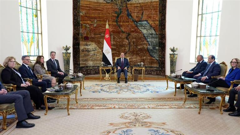 حدث في 8 ساعات| تفاصيل لقاء السيسي وبلينكن.. وتحذير من “طقس