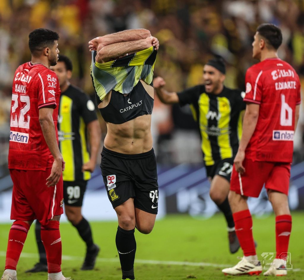 بهدف حمدالله القاتل.. الاتحاد يفوز على الوحدة
