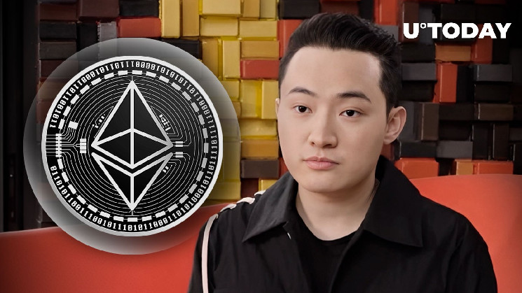تواصل محفظة جاستن صن المزعومة فورة شراء إيثريوم بشراء 41 مليون دولار