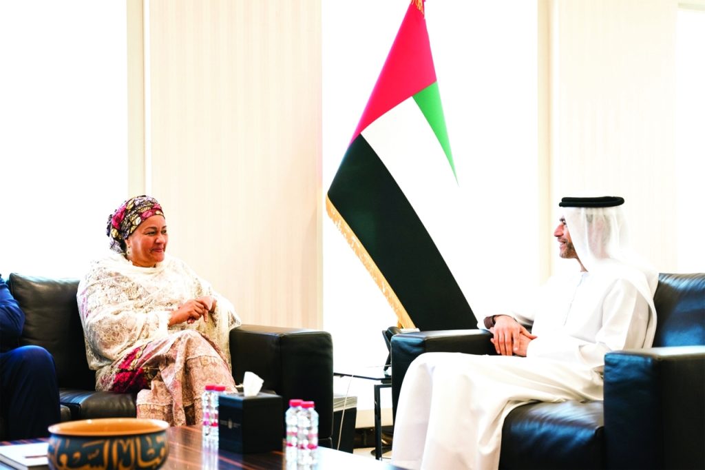 محمد الحسيني يلتقي نائب الأمين العام للأمم المتحدة