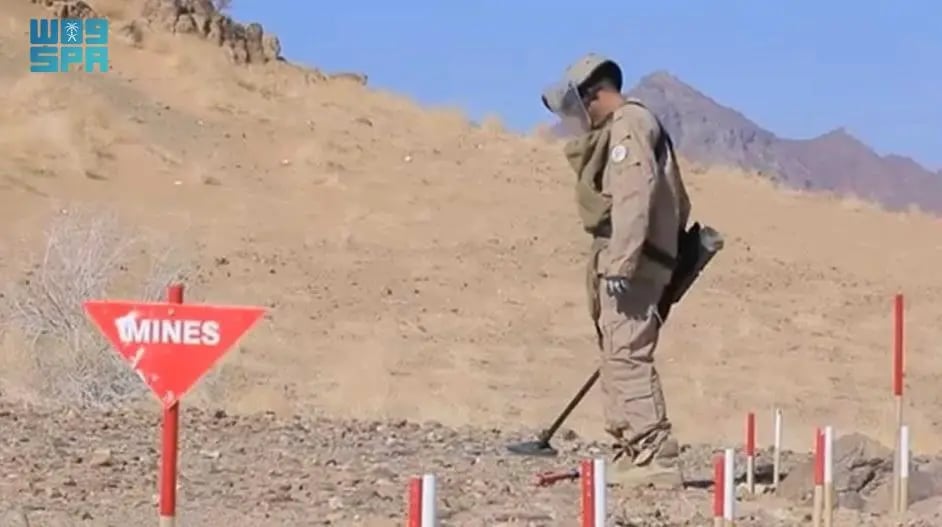 «مسام» ينتزع 669 لغمًا في اليمن خلال أسبوع