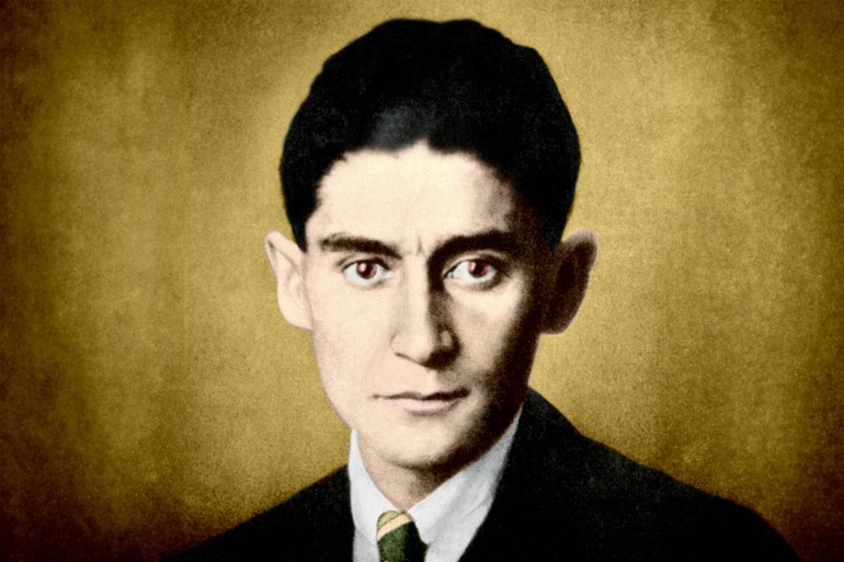 (Eingeschränkte Rechte für bestimmte redaktionelle Kunden in Deutschland. Limited rights for specific editorial clients in Germany.) Franz KAFKA - Portrait, October 1923 (Photo by ullstein bild/ullstein bild via Getty Images)