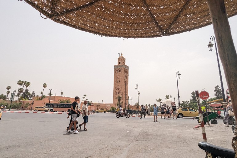 عبد الغني بلوط/ مدينة مراكش/ الصابة ممر ضيق في أحياء مراكش، يحافظ على رطوبة الجو في فصل الصيف الحار