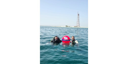 «الغوص» ينجز صيانة 22 مربطاً بحرياً في «قاروه» لحماية الشعاب المرجانية