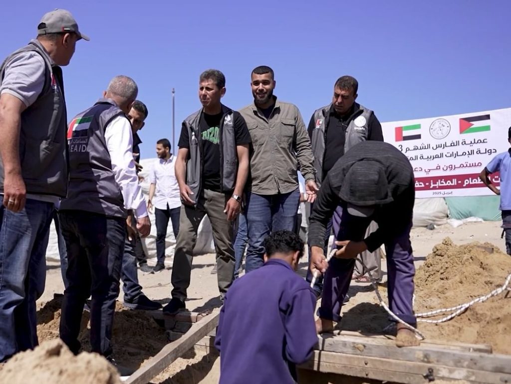 “الفارس الشهم 3” توقع مذكرة تفاهم لمشروع حفر وتجهيز آبار مياه صالحة للاستخدام في غزة