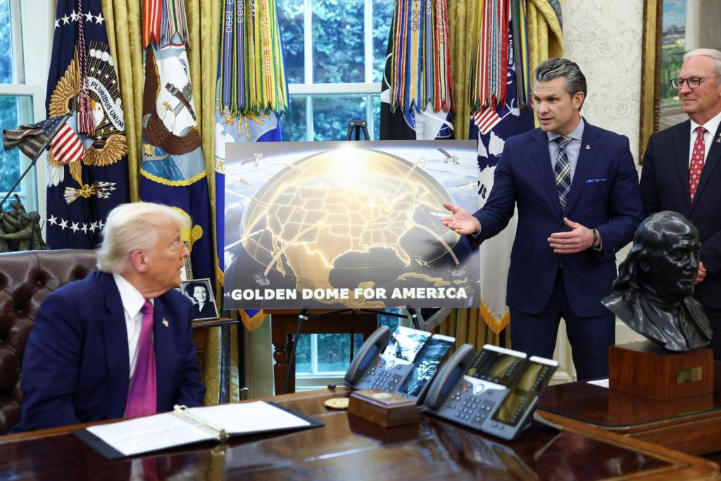 القبة الذهبية المطلوبة من دونالد ترامب تثير المخاوف والتحديد