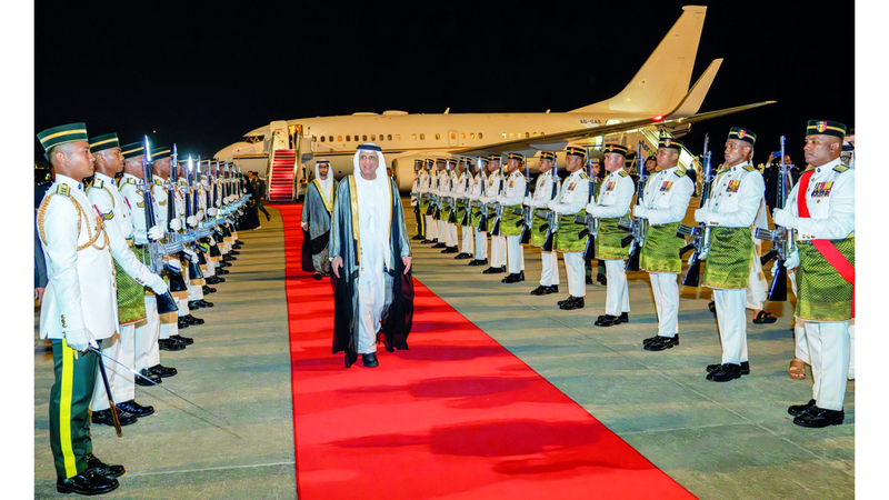 سعود بن صقر يصل ماليزيا للمشاركة في قمتَي «الخليج -الآسيان» و«الخليج – الآسيان – الصين»