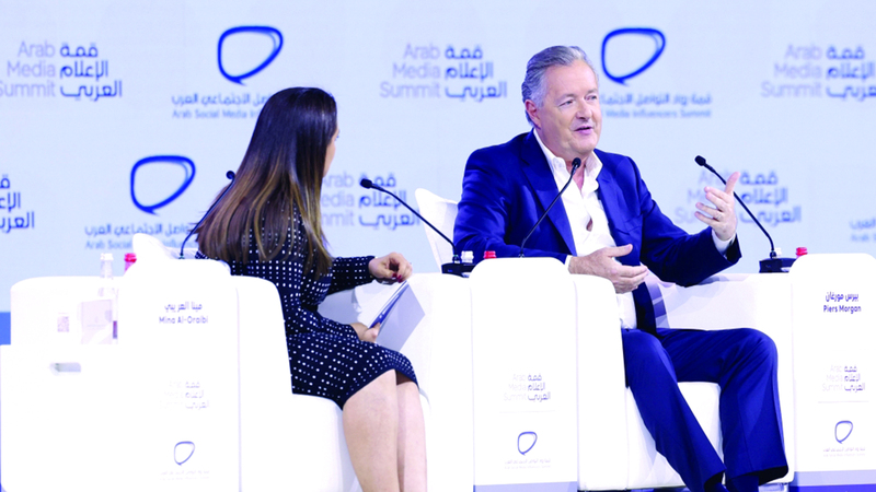 بيرس مورغان: دبي تعيش المستقبل بالفعل