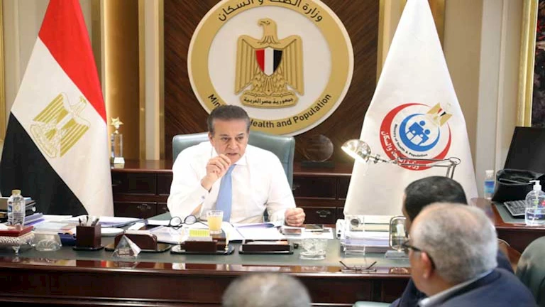 وزير الصحة يبحث التعاون الطبي مع شركة GKSD القابضة للاستثمار