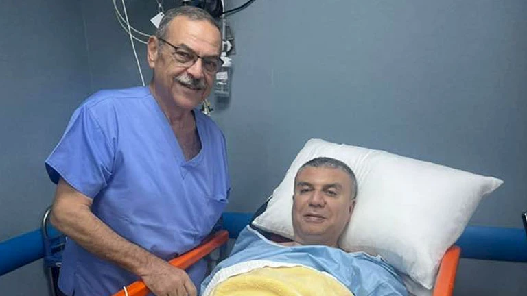 صورة.. عمرو الليثي يخضع لعملية جراحية ويوجه رسالة شكر