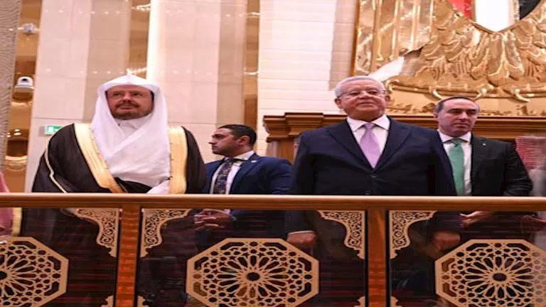 رئيس مجلس النواب يستقبل رئيس مجلس الشورى السعودي بمقر مجلس النواب