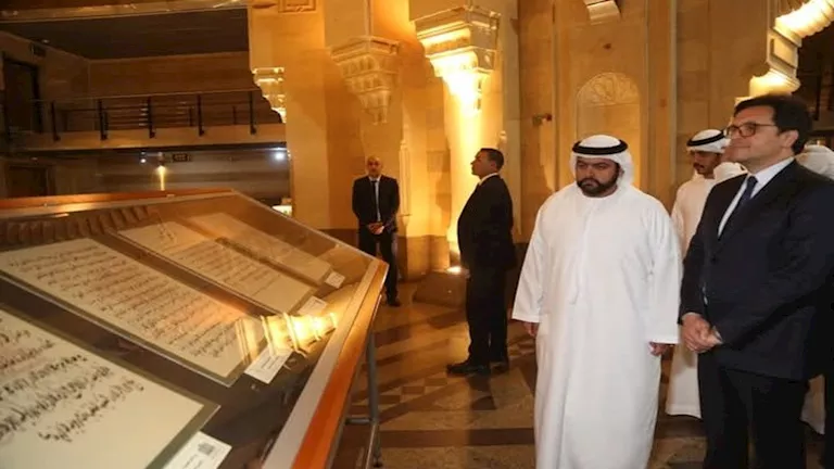 وزير الثقافة يبحث مع ولي عهد الفجيرة آليات التعاون الثقافي وصون التراث