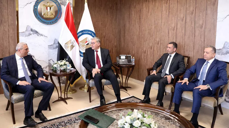 وزير البترول يستقبل وكيل مجلس النواب وقيادات برلمانية رفيعة المستوى