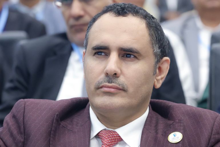 عضو فريق الحكومة اليمنية المفاوض بشأن الأسرى ماجد فضائل (الجزيرة)