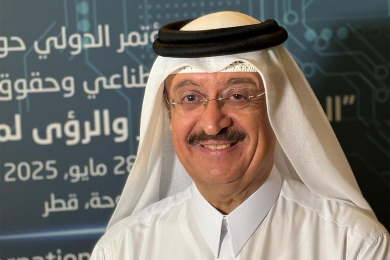 3- محمد سيف الكواري: مناقشة النماذج التي يمكن تطبيقها للحفاظ على حقوق الإنسان من مساوئ استخدام هذه التكنولوجيا- الجزيرة