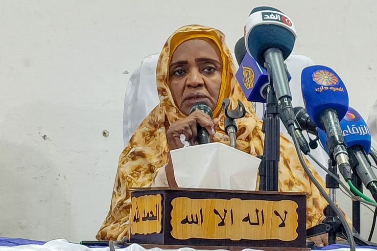 8- د. ملاك دفع السيد عبدالقادر، وكيل وزارة التنمية الإجتماعية المكلف. المصدر: الجزيرة نت