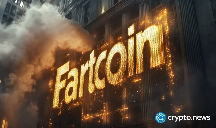 تبدأ Fartcoin في النتيجة مع خروج الأموال الذكية ، وتظهر علامات الانعكاس الهابطة