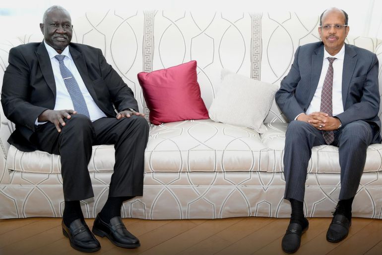 عقار مع رئيس مفوضية الاتحاد الافريقي وكالة الأنباء السودانية - سونا