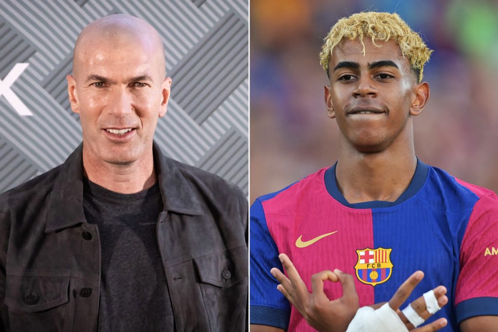 زيدان نجم ريال مدريد: لامين جمال الممتع نموذج للشباب