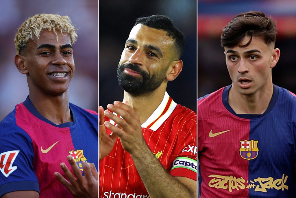 صلاح وموهبتا برشلونة الأكثر تأثيرا في الملاعب الأوروبية