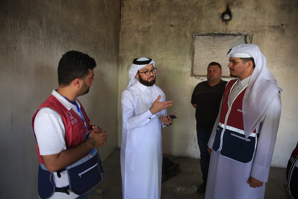 قطر الخيرية تطلق مشروعا لترميم مئات المنازل في سوريا