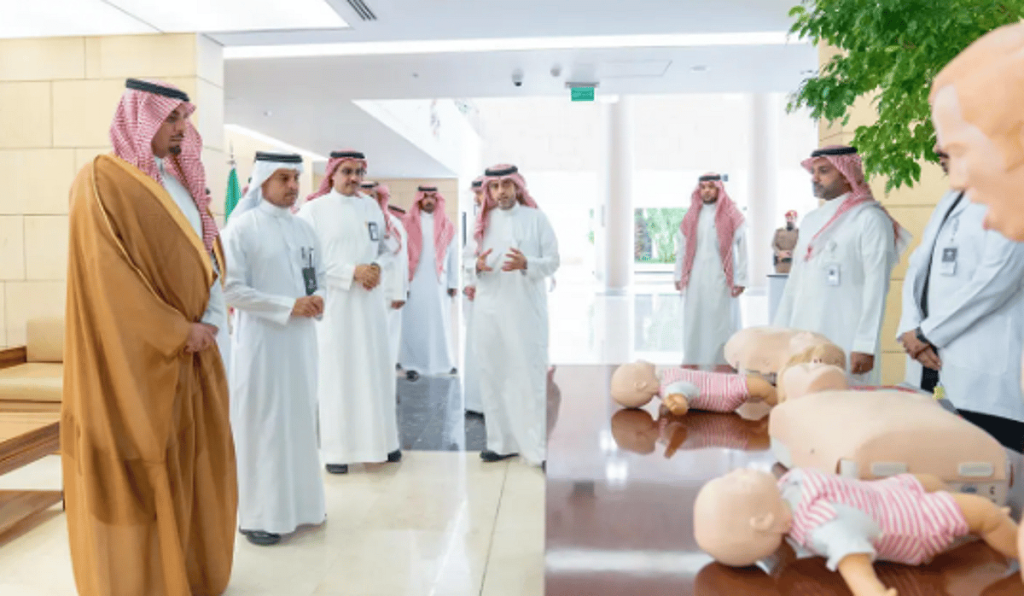 محافظ الدرعية يدشن الحملة التوعوية للتدريب المجتمعي على الإسعافات الأولية