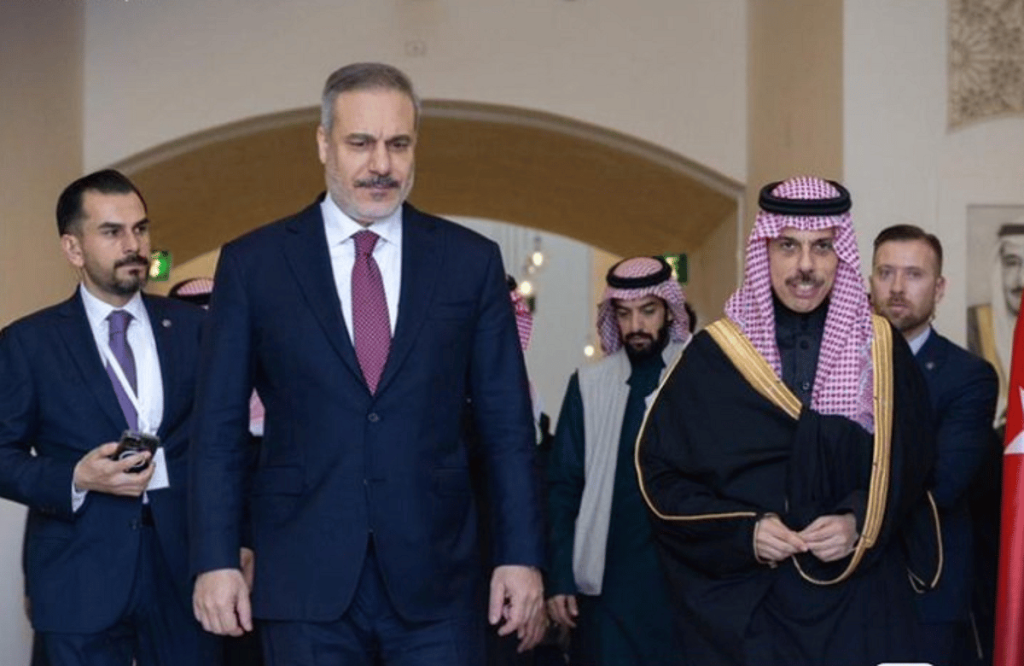 وزير الخارجية يستقبل نظيره التركي لبحث تطورات المنطقة