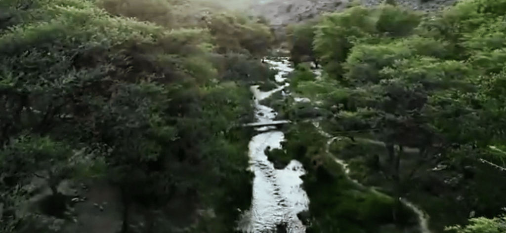 وادي الحمدة.. لوحة طبيعية جذابة بين جبال الباحة