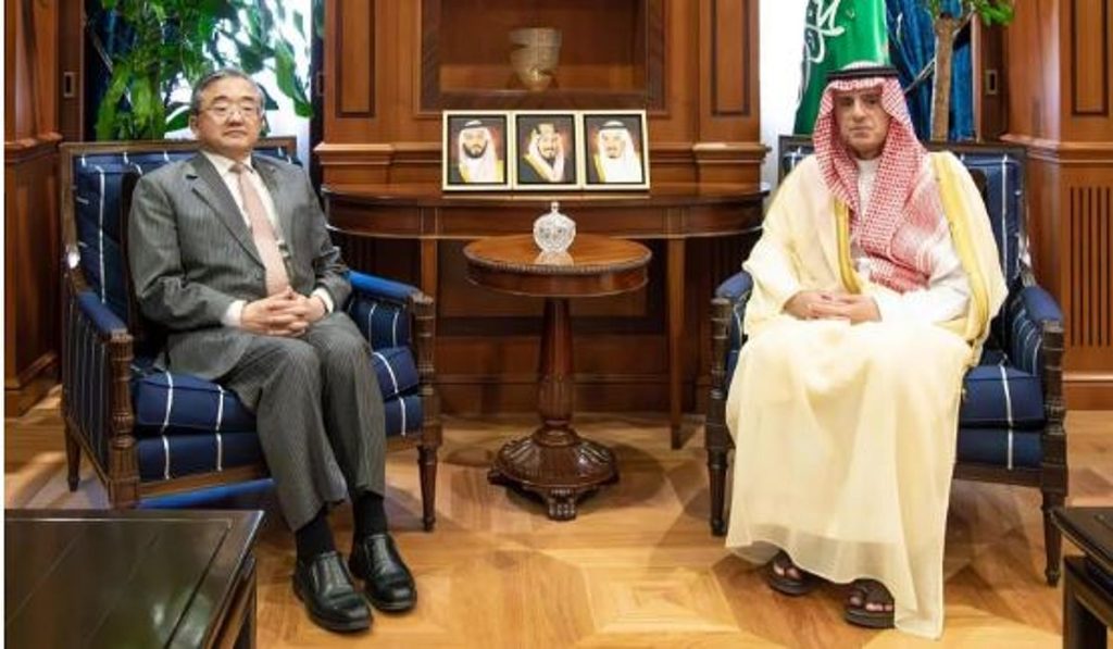 «الجبير» يبحث سبل تعزيز التعاون مع المبعوث الصيني الخاص لتغير المناخ