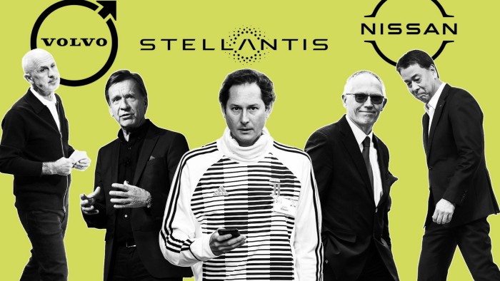 يرتفع معدل المدير التنفيذي لشركة Carmakers's Churn وسط تحول EV والتعريفات والمنافسة الصينية