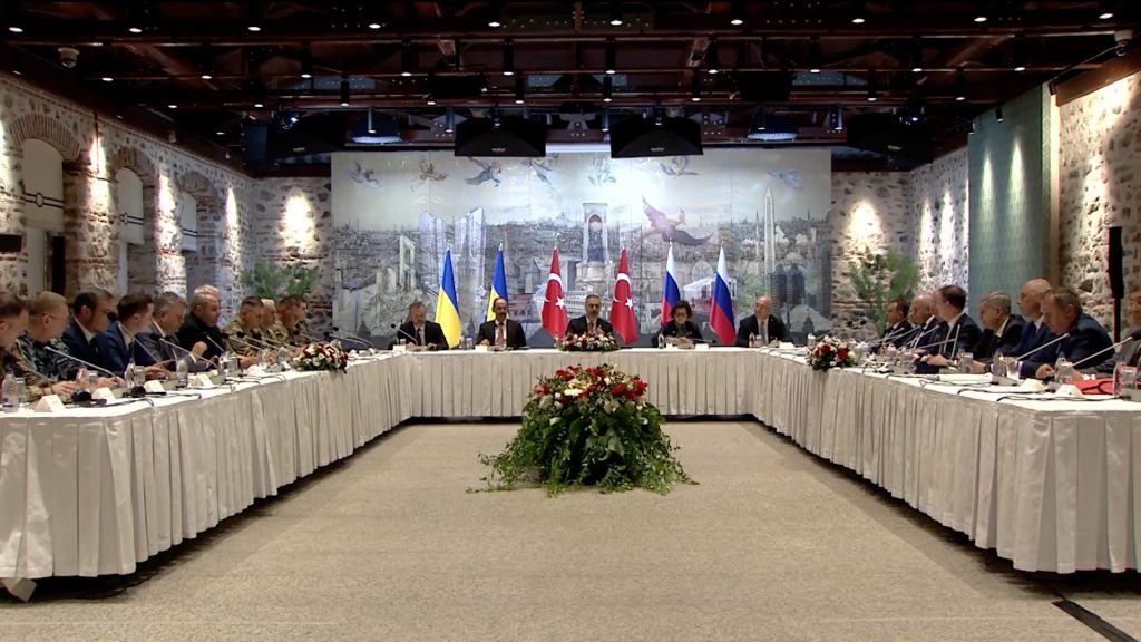 اختتام مباحثات السلام الروسية الأوكرانية في إسطنبول