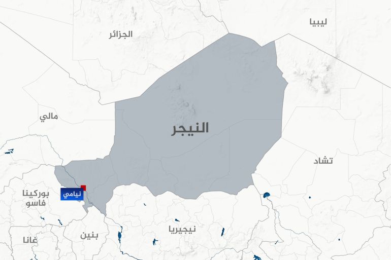 خريطة النيجر