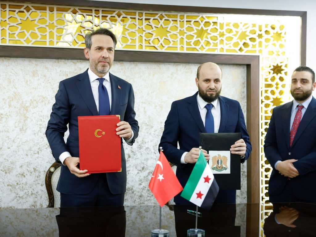 اتفاق سوري تركي جديد لمد خط أنابيب غاز