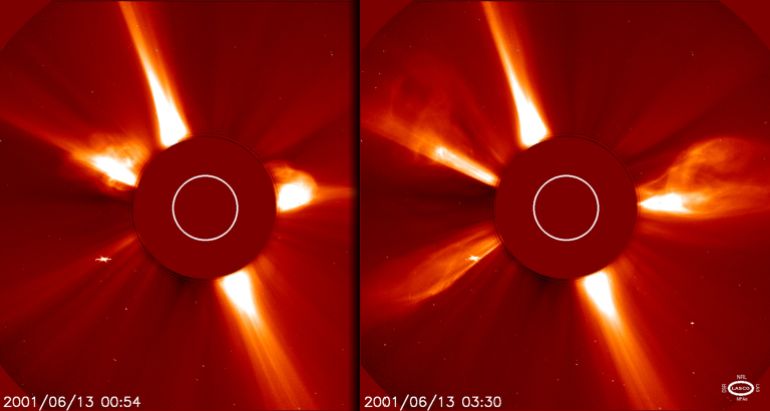 صورة أخرى من نفس المرصد التقطت في 2001 (ناسا)
