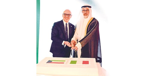 السفير الإيطالي: علاقاتنا مع الكويت مثال يحتذى في الشراكة