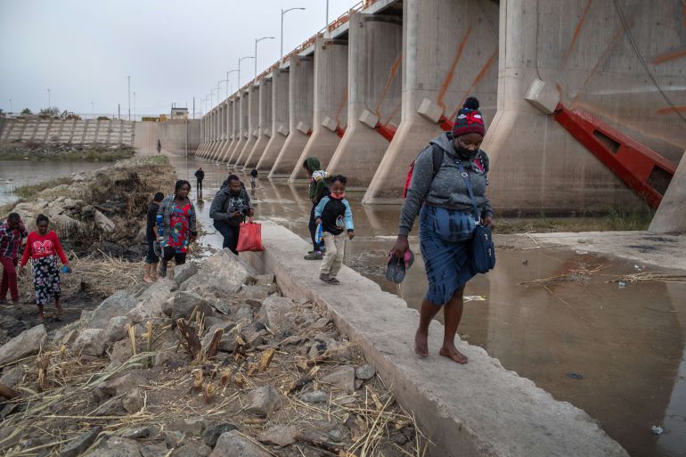 U.S. Border Patrol Takes Immigrants Into Custody At Arizona-Mexico Border