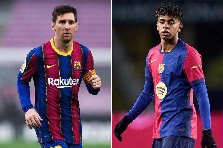 messi lamine yamal غيتي