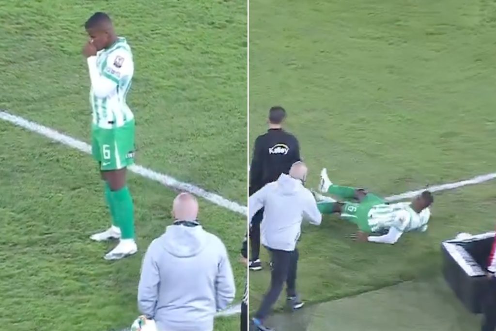 حالة ذعر كبيرة في كولومبيا بعد إصابة مدافع أتلتيكو ناسيونال