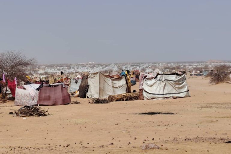 مخيم اردمي للاجئين السودانيين بشرق تشاد