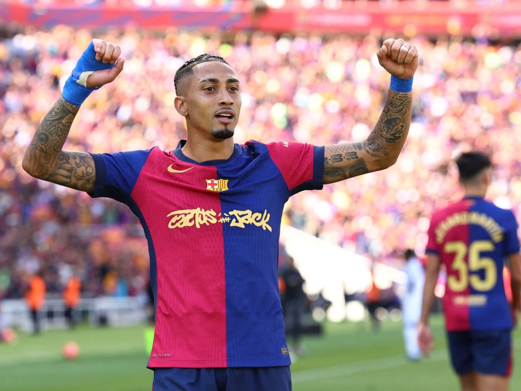 البرازيلي رافينيا ينال جائزة أفضل لاعب في الليغا