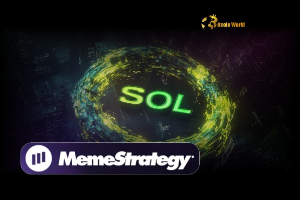 Memestrategy يجعل الاستحواذ الاستراتيجي Solana Sol