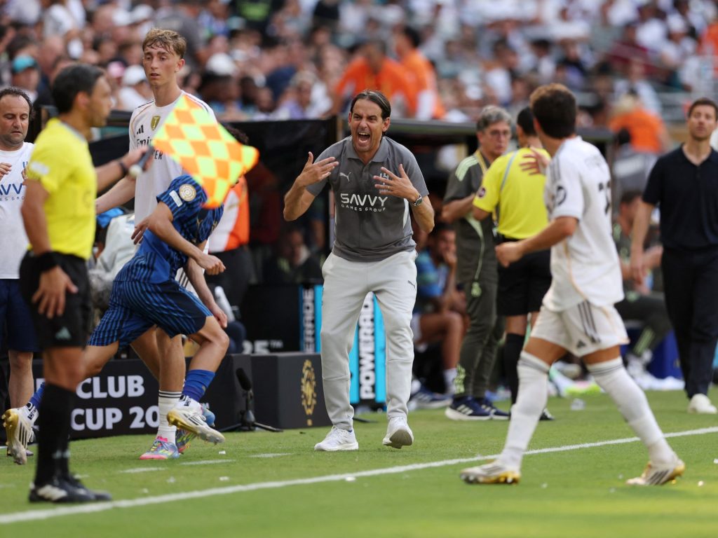 إينزاغي مدرب الهلال: قدمنا أداء جيدا أمام ريال مدريد أحد أقوى فرق العالم