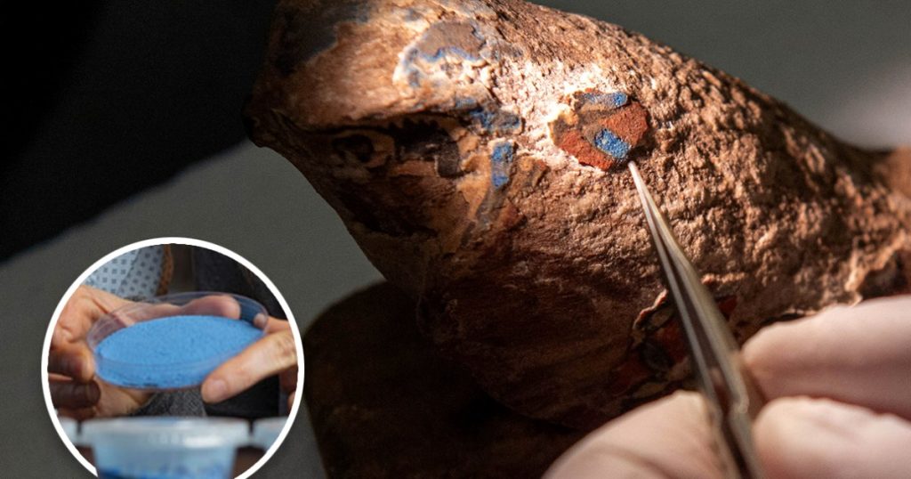 الأزرق الفرعوني.. علماء يفكون شفرة أقدم لون صناعي في التاريخ