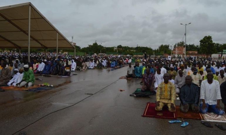 صلاة العيد في بوركينافاسو