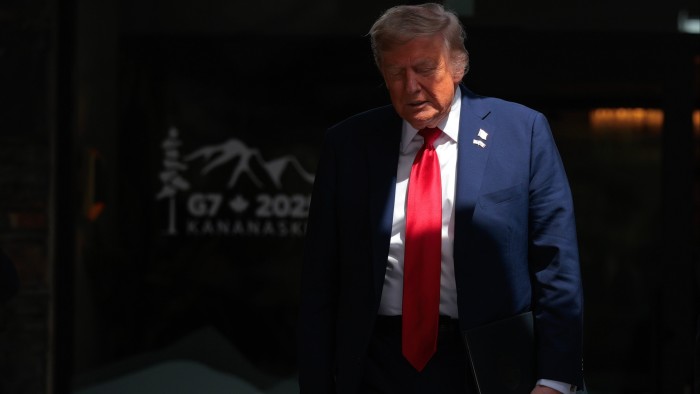 دونالد ترامب لمغادرة مجموعة السبع في وقت مبكر بعد مقاومة البيان المشترك على صراع إسرائيل إيران